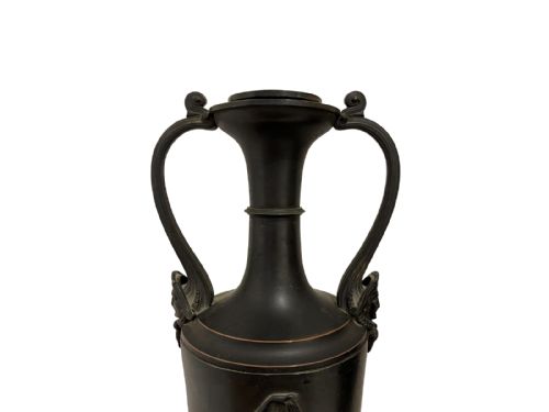 19TH CENTURY CLASSICAL BRONZE OIL LAMPS - ADDITIONAL PHOTO 2