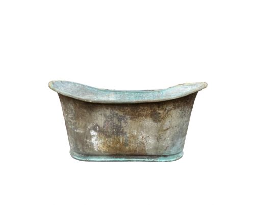 french 19th century copper bath - CATEGORY: ANTIQUE MISCELLANEOUS - DATED 19TH CENTURY