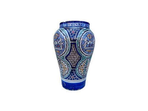 LARGE PAIR OF ANTIQUE MOROCCAN VASES - ADDITIONAL PHOTO 2