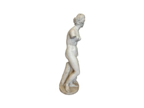 LARGE ANTIQUE MARBLE SCULPTURE OF VENUS - ADDITIONAL PHOTO 4