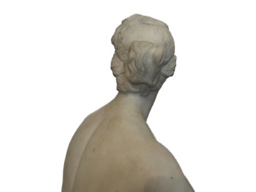 LARGE ANTIQUE MARBLE SCULPTURE OF VENUS - ADDITIONAL PHOTO 5