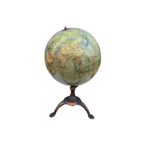 antique world desk globe - CATEGORY: ANTIQUE MISCELLANEOUS - DATED 1930