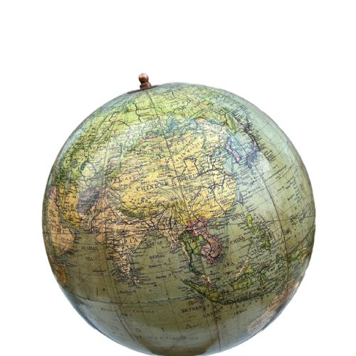 ANTIQUE WORLD DESK GLOBE - ADDITIONAL PHOTO 1