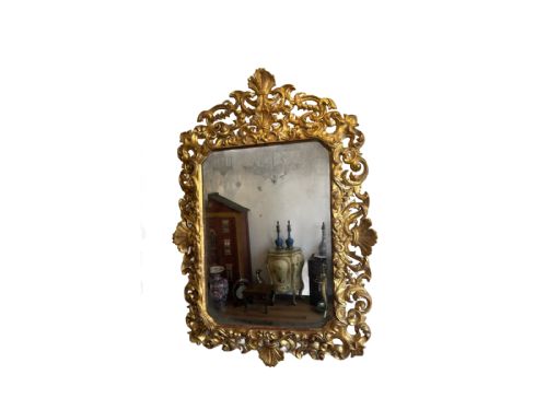 ITALIAN CARVED GILTWOOD MIRRORS - ADDITIONAL PHOTO 1
