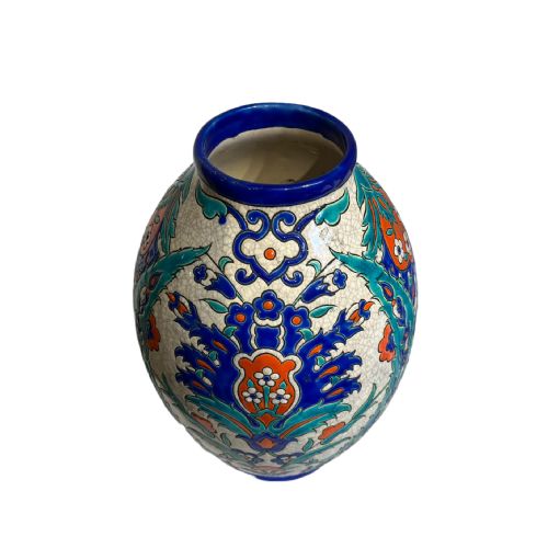 PAIR OF INZNIK STYLE VASES KERAMIS - ADDITIONAL PHOTO 1