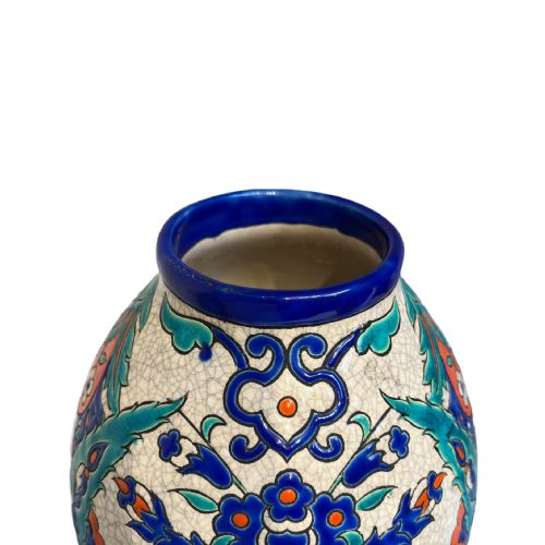 PAIR OF INZNIK STYLE VASES KERAMIS - ADDITIONAL PHOTO 2