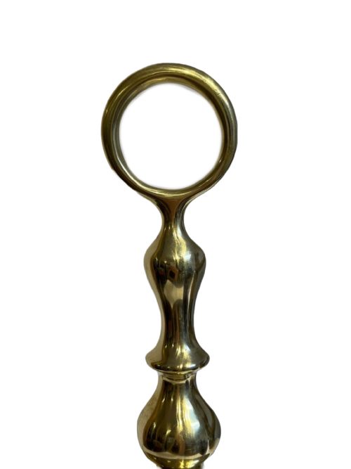 ANTIQUE BRASS DOORSTOP - ADDITIONAL PHOTO 1
