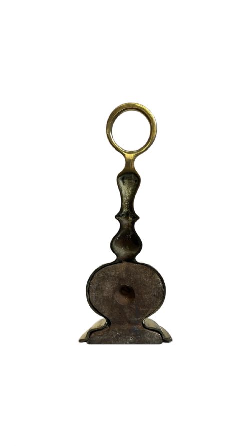 ANTIQUE BRASS DOORSTOP - ADDITIONAL PHOTO 3