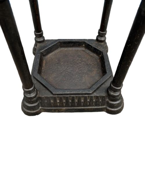PAIR OF CAST IRON STICK STANDS - ADDITIONAL PHOTO 5