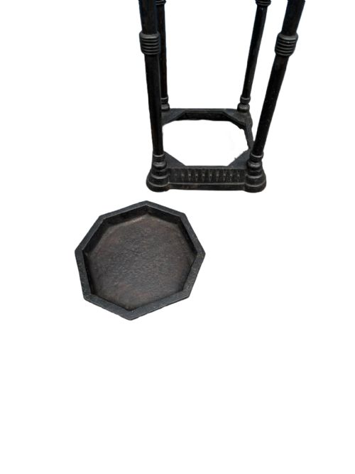 PAIR OF CAST IRON STICK STANDS - ADDITIONAL PHOTO 6