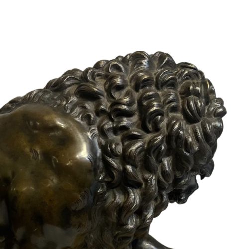 LARGE 19TH CENTURY BRONZE MEDICI LION - ADDITIONAL PHOTO 3