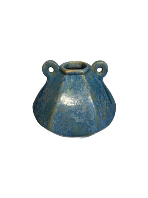 pierrefonds crystalline glaze vase - CATEGORY: ANTIQUE VASES - DATED 1920