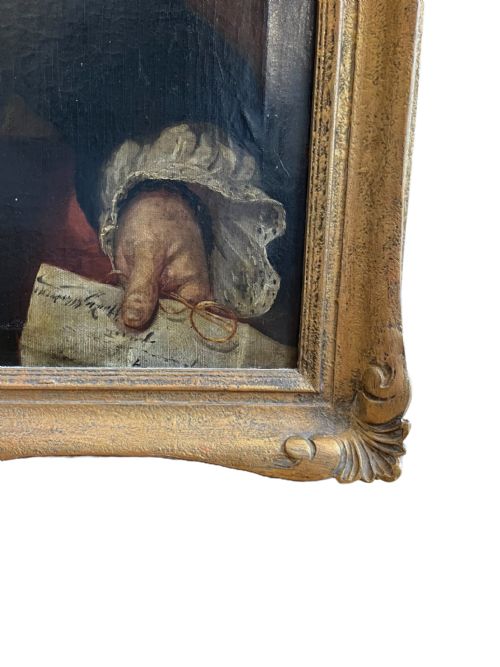 19TH CENTURY PORTRAIT OF A LADY - ADDITIONAL PHOTO 3
