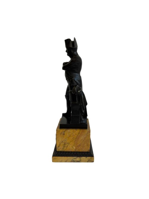FINE EARLY 19TH CENTURY BRONZE NAPOLEON BONAPARTE FIGURE - ADDITIONAL PHOTO 1