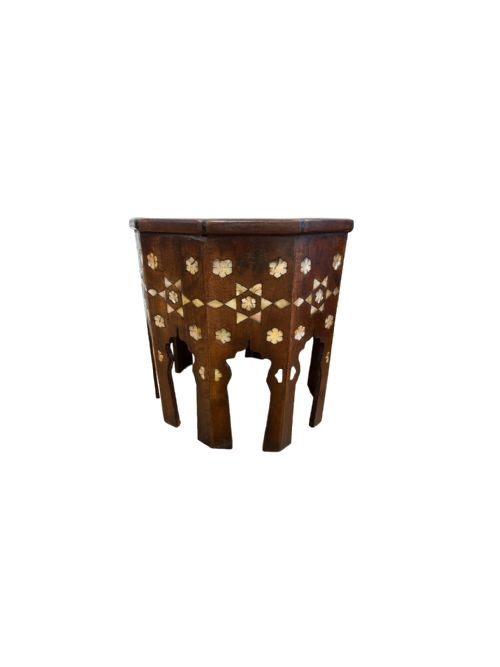 ANTIQUE OTTOMAN TABLE - ADDITIONAL PHOTO 2