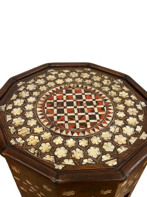 ANTIQUE OTTOMAN TABLE - ADDITIONAL PHOTO 3