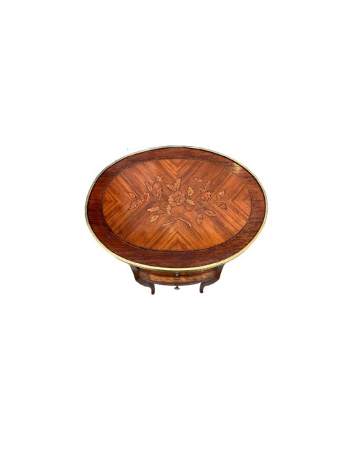 PAIR OF FRENCH BEDSIDE CABINETS - ADDITIONAL PHOTO 3