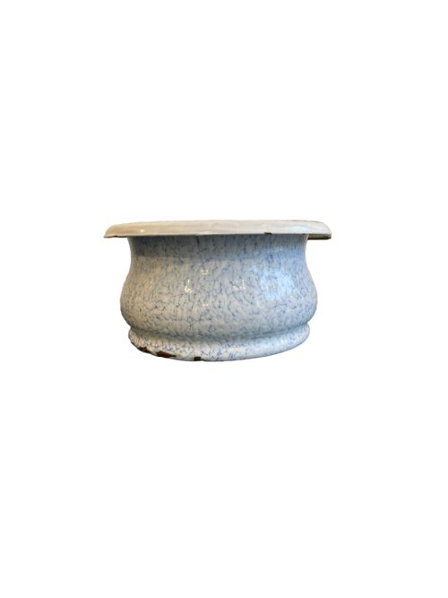 PAIR OF FRENCH ENAMEL FOOTBATHS - ADDITIONAL PHOTO 1
