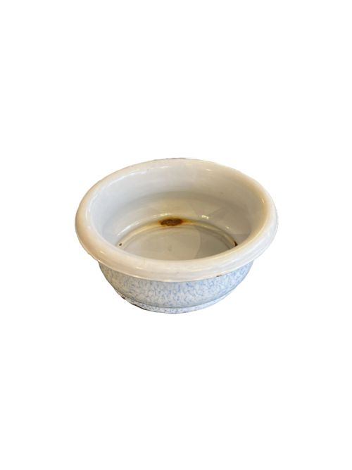 PAIR OF FRENCH ENAMEL FOOTBATHS - ADDITIONAL PHOTO 2