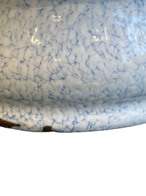 PAIR OF FRENCH ENAMEL FOOTBATHS - ADDITIONAL PHOTO 5