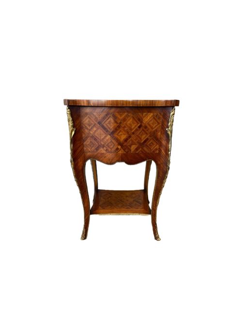 PAIR OF FRENCH MARQUETRY BEDSIDE CABINETS - ADDITIONAL PHOTO 6