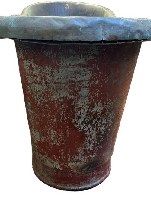 FRENCH ANTIQUE COPPER BATH - ADDITIONAL PHOTO 5