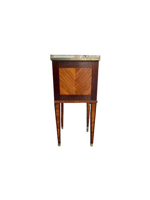 PAIR OF 19TH CENTURY FRENCH BEDSIDE CABINETS - ADDITIONAL PHOTO 5
