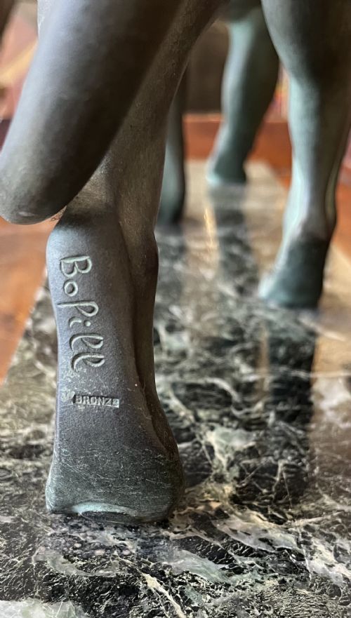 ART DECO BRONZE STALKING PANTHER - ADDITIONAL PHOTO 2