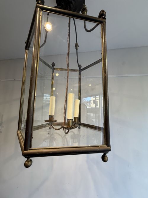LARGE HEXAGONAL HALL LANTERN - ADDITIONAL PHOTO 2