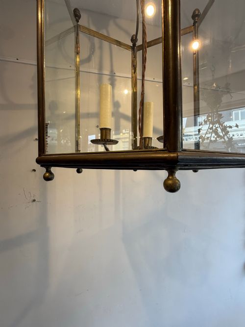 LARGE HEXAGONAL HALL LANTERN - ADDITIONAL PHOTO 8