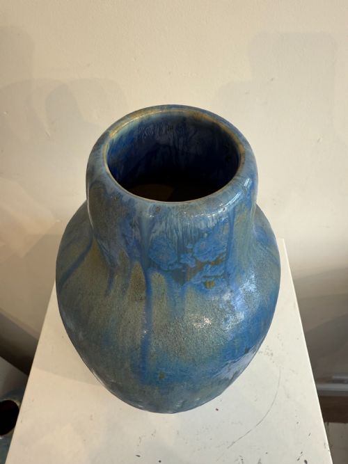 PAIR OF PIERREFONDS CRYSTALLINE GLAZE VASES - ADDITIONAL PHOTO 3