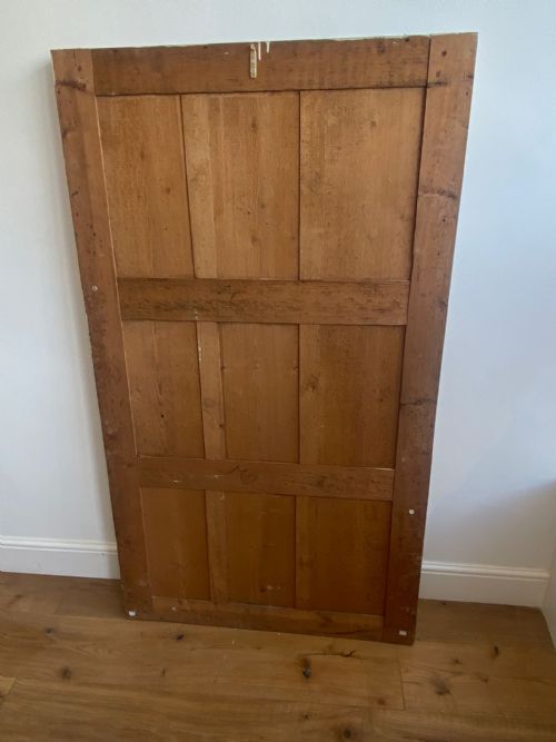 LARGE FRENCH ANTIQUE GILT RIPPLE MIRROR - ADDITIONAL PHOTO 7
