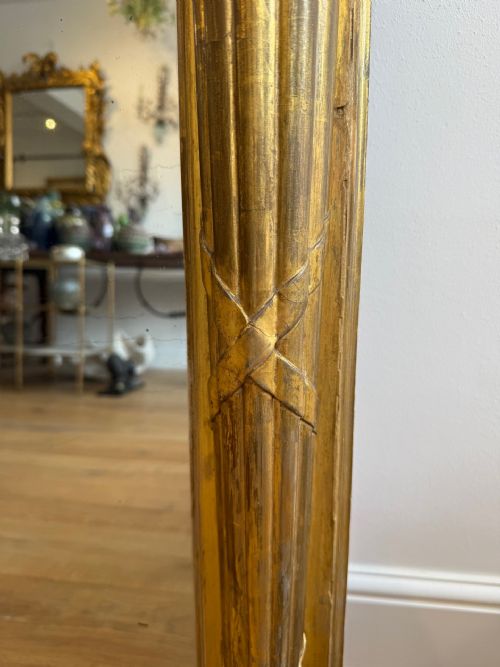 ENGLISH REGENCY EGYPTIAN THEME MIRROR - ADDITIONAL PHOTO 4