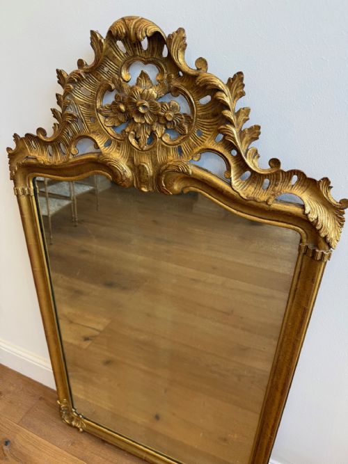 FRENCH GILT MIRROR - ADDITIONAL PHOTO 2