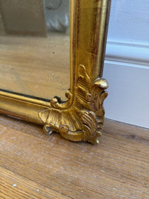 FRENCH GILT MIRROR - ADDITIONAL PHOTO 4