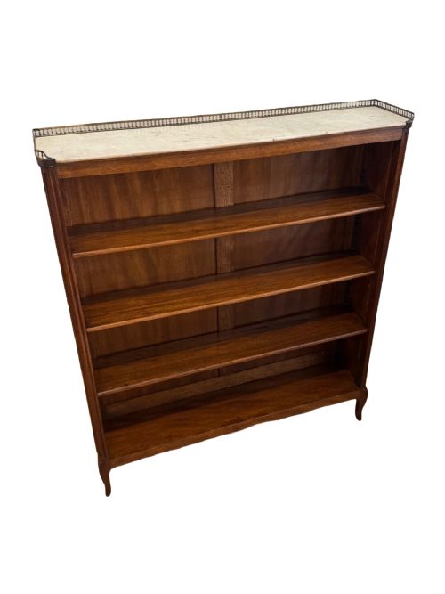 large mahogany bookcase - CATEGORY: ANTIQUE BOOKCASES - DATED 1920