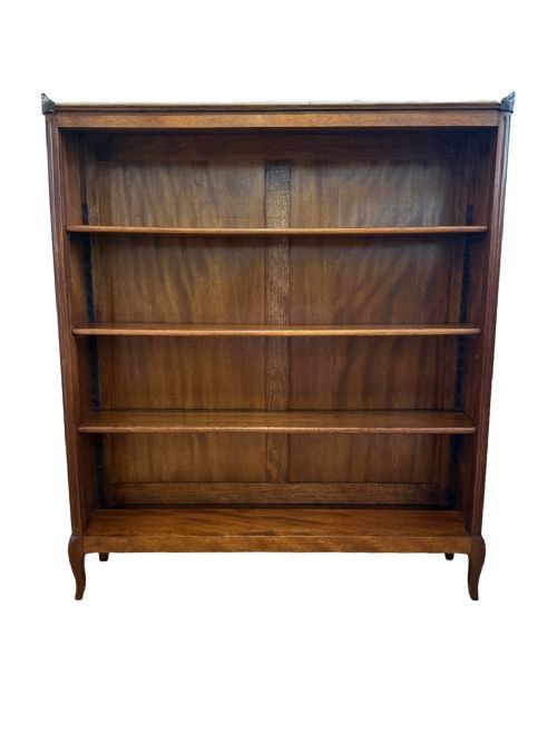LARGE MAHOGANY BOOKCASE - ADDITIONAL PHOTO 1