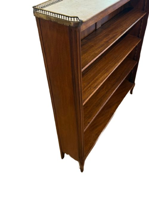 LARGE MAHOGANY BOOKCASE - ADDITIONAL PHOTO 3