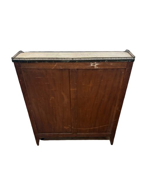 LARGE MAHOGANY BOOKCASE - ADDITIONAL PHOTO 4