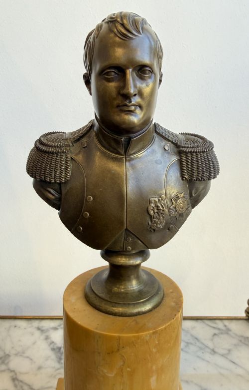 BRONZE BUST OF NAPOLEON - ADDITIONAL PHOTO 3