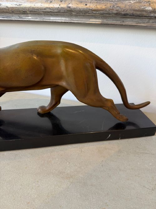 ART DECO BRONZE PANTHER - ADDITIONAL PHOTO 6
