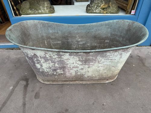 DOUBLE ENDED COPPER BATH PLANTER - ADDITIONAL PHOTO 1