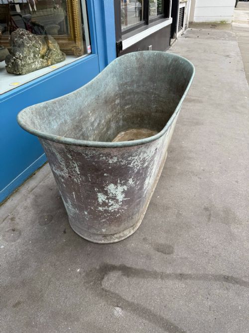 DOUBLE ENDED COPPER BATH PLANTER - ADDITIONAL PHOTO 2