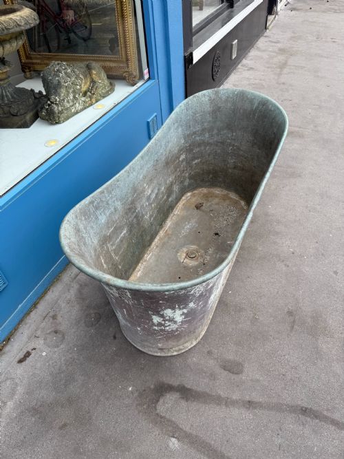 DOUBLE ENDED COPPER BATH PLANTER - ADDITIONAL PHOTO 3