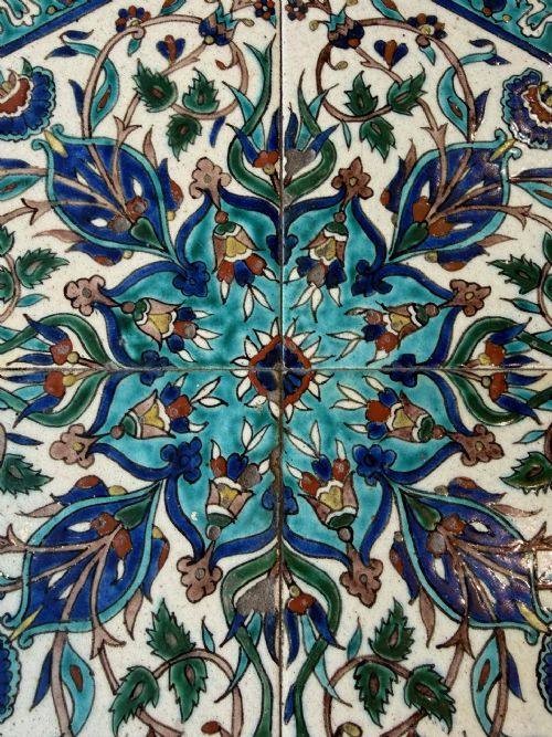 IZNIK TILE TOP TABLE - ADDITIONAL PHOTO 2