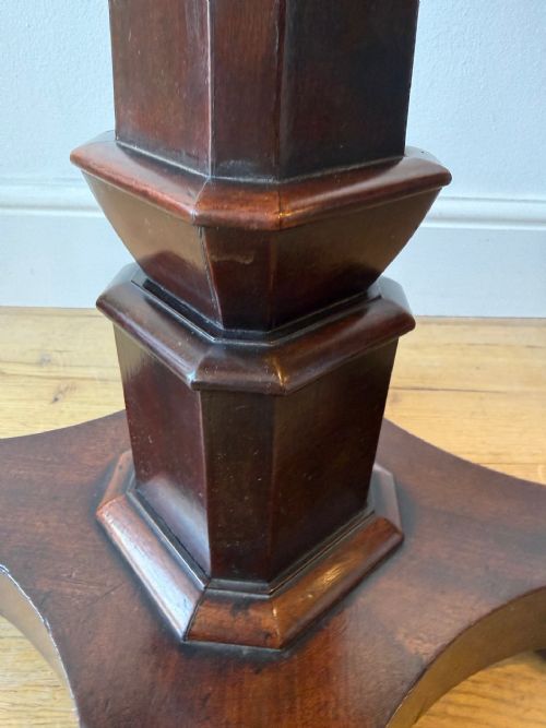 ANTIQUE SPECIMEN WOOD OCCASIONAL TABLE - ADDITIONAL PHOTO 7
