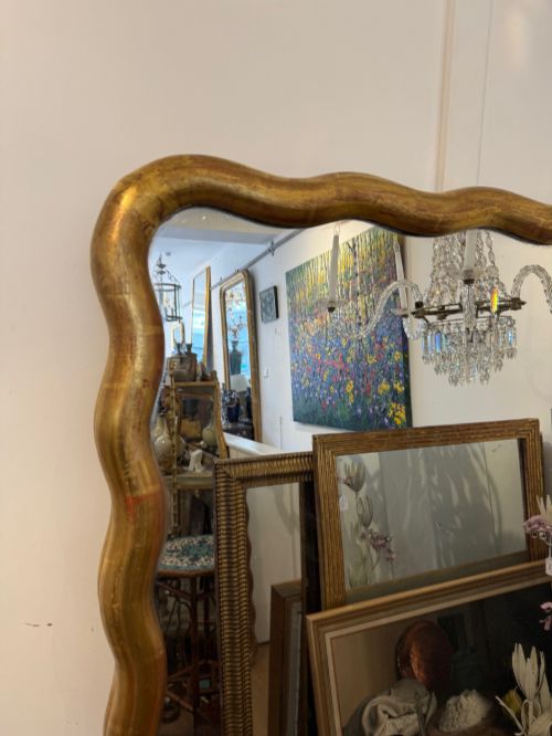 LARGE WAVY EDGE MIRROR - ADDITIONAL PHOTO 1