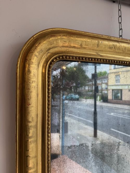 LOUIS PHILIPPE ARCH TOP MIRROR - ADDITIONAL PHOTO 5
