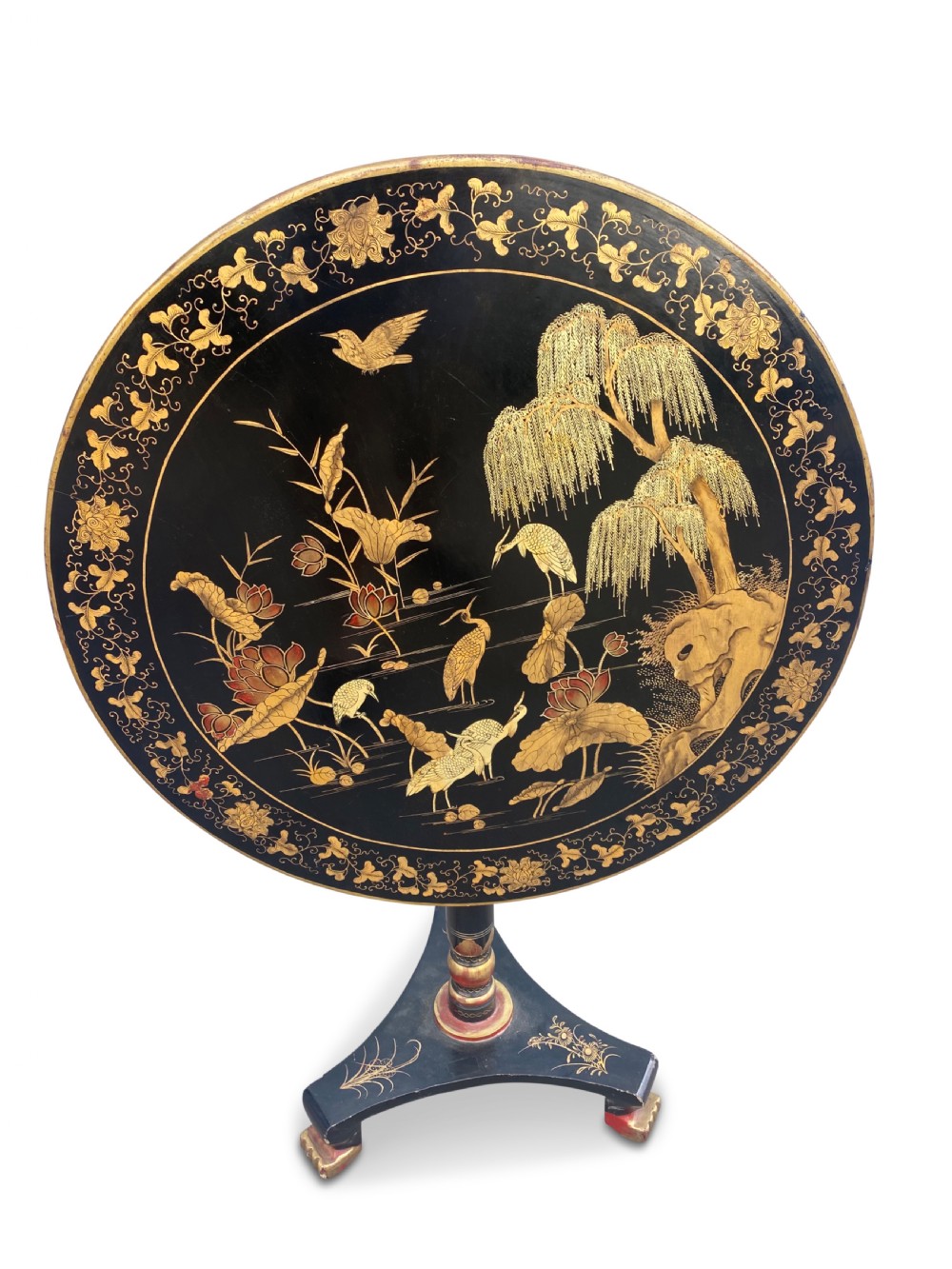 English Chinoiserie Occasional Table