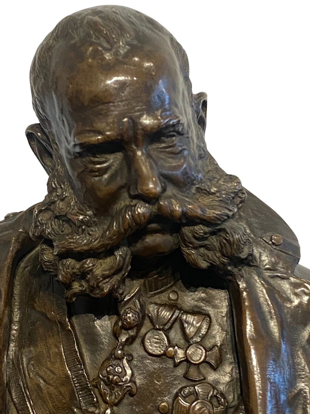 Pair of Bronze Busts - Emperor Franz Joseph View V